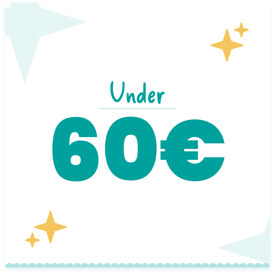 Under 60€