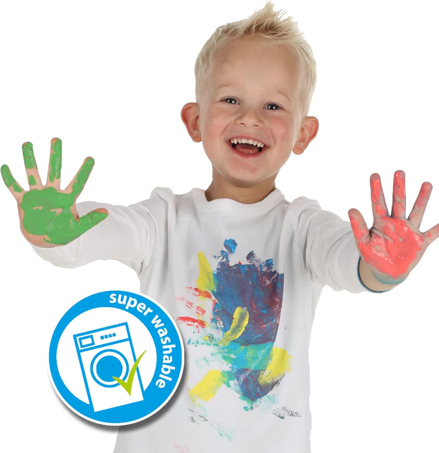 SES Creative Eco Fingerpaint Paint Pots